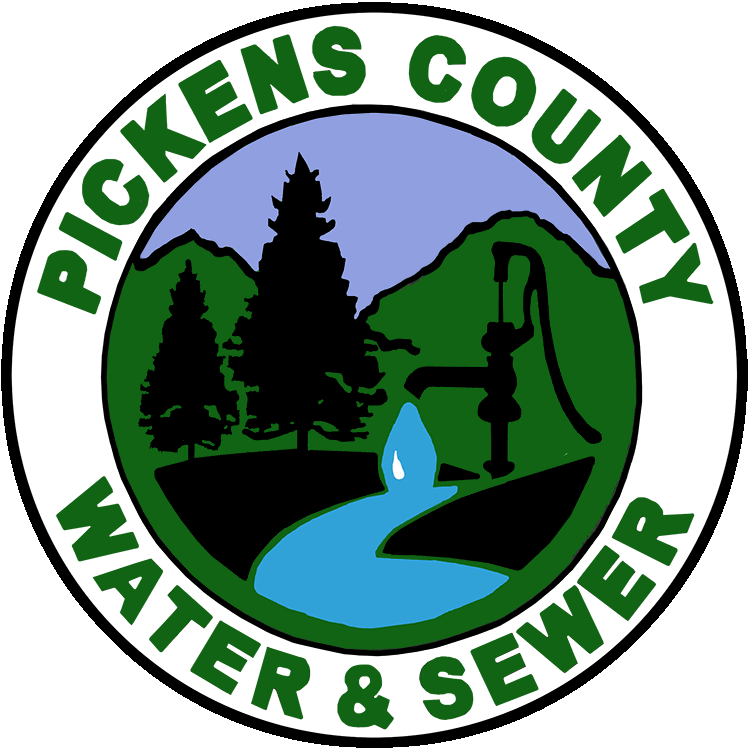 Pickens County Georgia Water and Sewer Logo